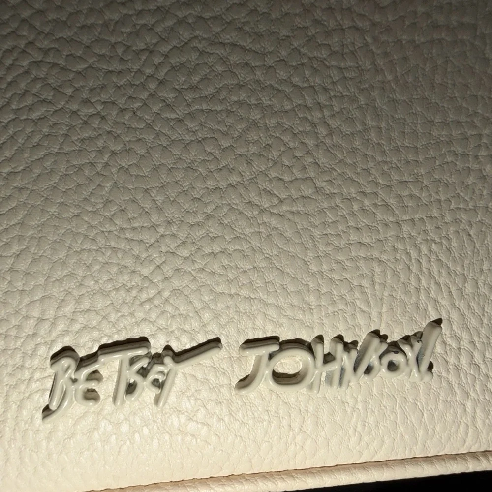 Rare Betsey Johnson Nora Embossed Paris Charm Mini Tote NWT - Picture 5 of 9